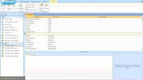 AC302-305 Adding New Fields to a Table