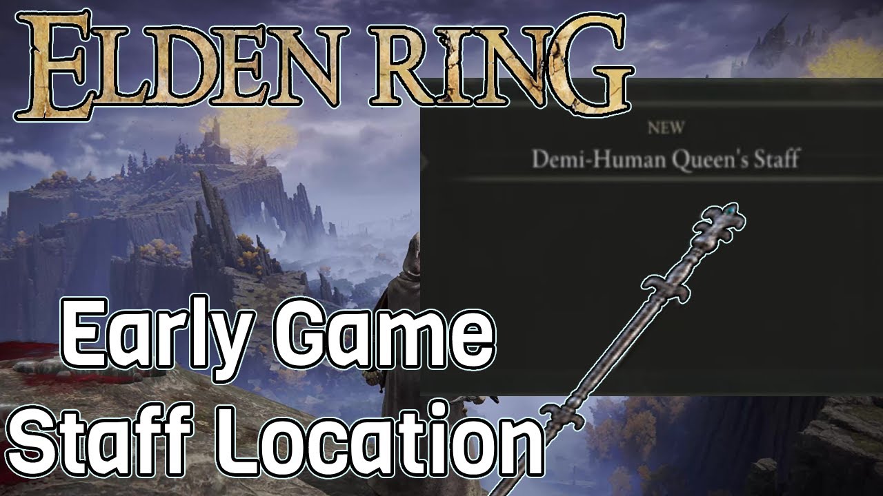 Elden Ring Early Game Staff Location YouTube