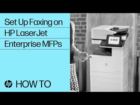 Video: How To Set Up Fax In An MFP