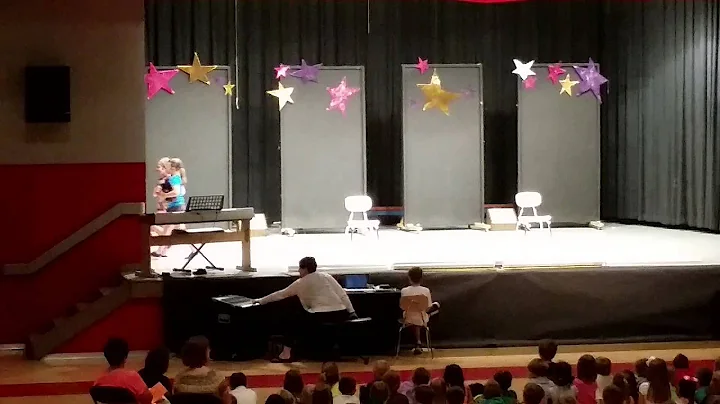Addison and Abbey @ the Talent Show