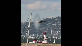 Blue Angels Solo High Speed Sneak Pass, SF Fleet Week 2024