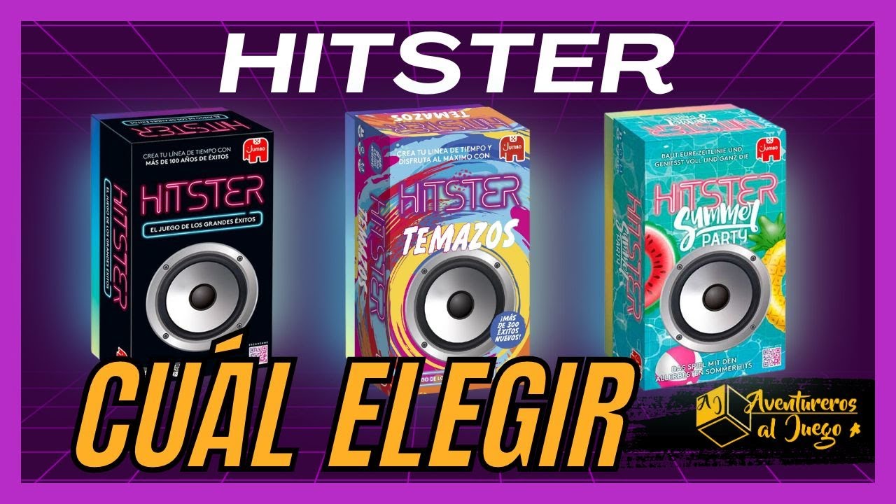 HITSTER vs HITSTER TEMAZOS vs HITSTER SUMER PARTY ¿Cuál elegir? ¿Merece la pena tenerlos todos?