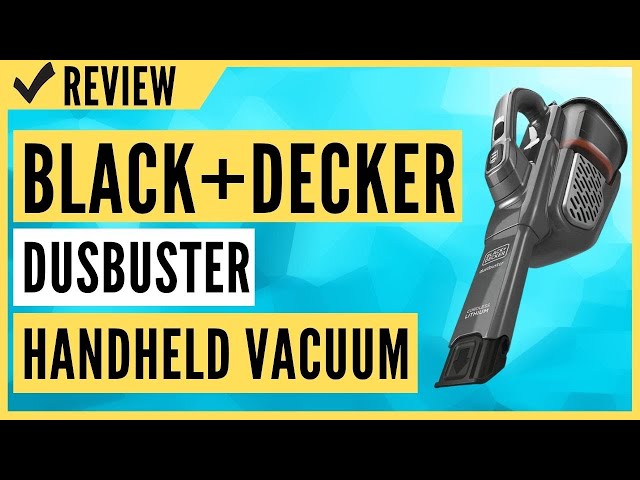 BLACK+DECKER Dusbuster Handheld Vacuum, Cordless (HHVK415B01 Review 