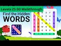 Word Search Explorer Walkthrough Levels 21 30