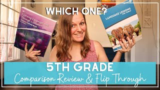 5th GRADE LANGUAGE ARTS CURRICULUM REVIEW | Language Lessons For Today 5th Grade | LLATL