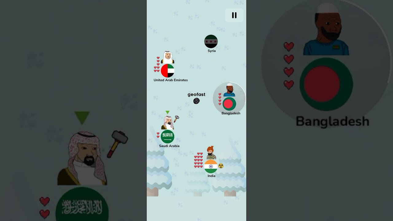 India vs Bangladesh vs Syria vs Saudi Arabia vs UAE 