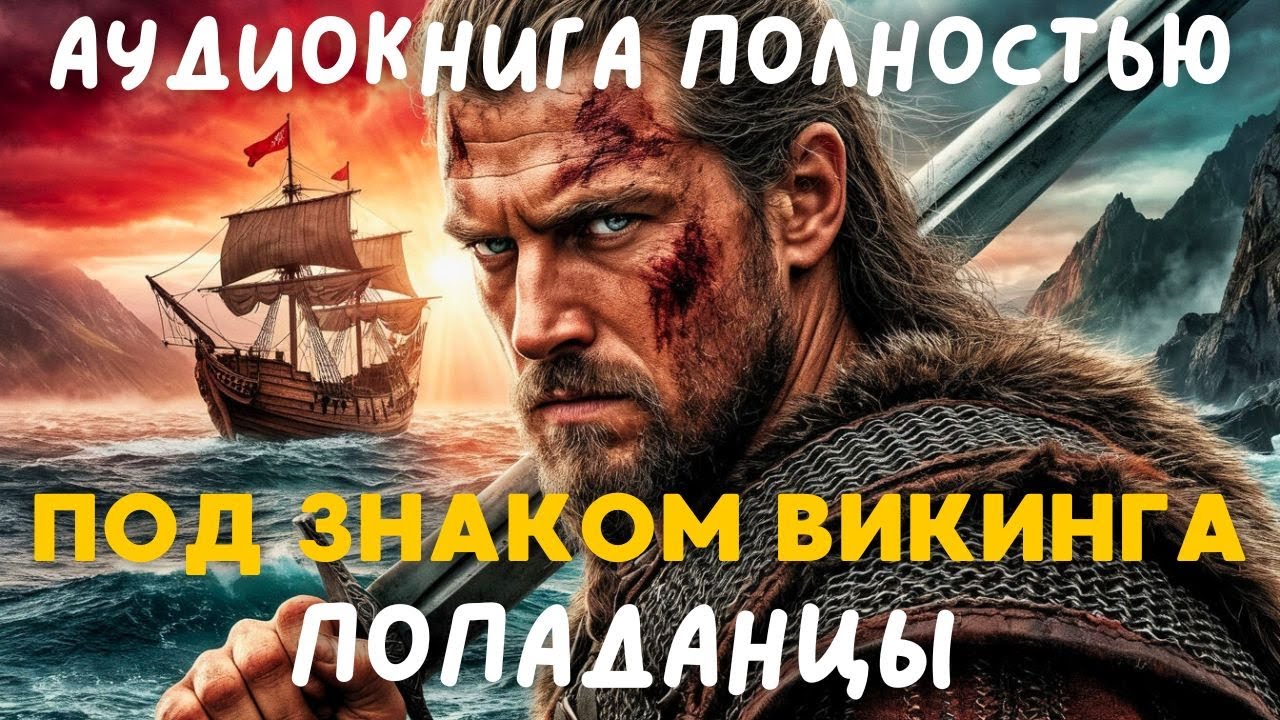 АУДИОКНИГА ПОЛНОСТЬЮ: ПОД ЗНАКОМ ВИКИНГА/ ПОПАДАНЦЫ