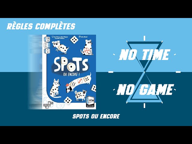 IELLO Spots Ou Encore – Jeu De Dés Familial Avec Chiens Adorables, 1 à 4 Joueurs, 20 Min, Dès 8 Ans, Stratégie Et Stop Ou Encore