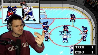 NHL 94 REWIND GAMEPLAY *IS IT GOOD?!*