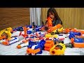 Hihahe Nerf War: SWAT & Hero Man Nerf Guns Enemy Gentleman Rescue Girlfriend Nerf War