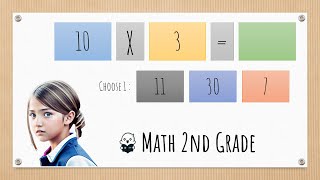 Math Multiplication Exercise #128 - Daily Video For 2nd Grade