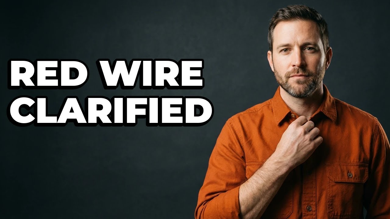 When Is a Red Wire Considered Secondary Hot?