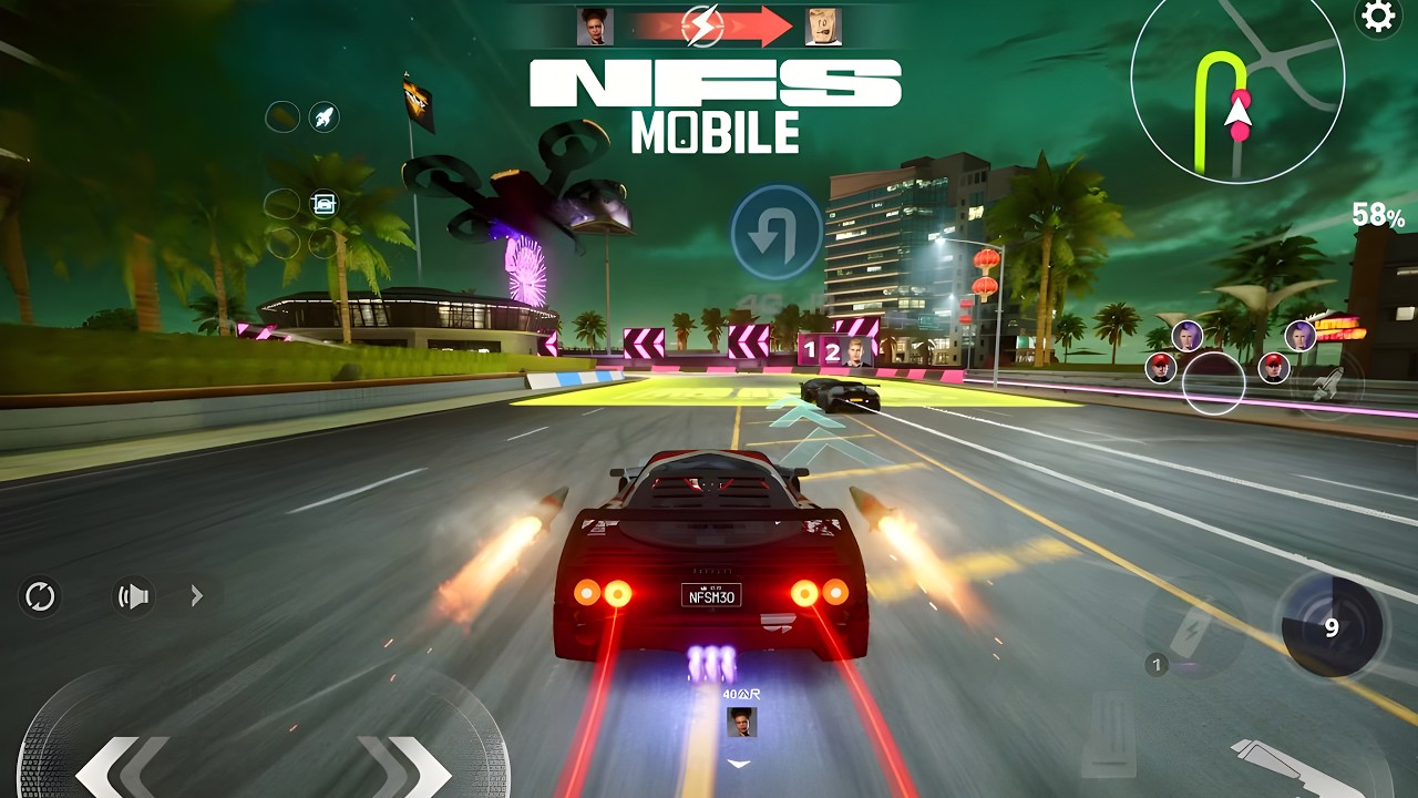 NEW CO-OP RACING MOD IN NFS MOBILE