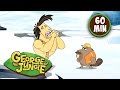 George of the Jungle | George Blames The Beavers | 1 Hour Compilation | Cartoons For Kids