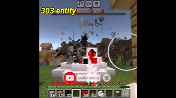 How to Spawn ENTITY 303 in Minecraft ! #shorts
