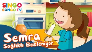 SEMRA Sağlıklı Besleniyor 🥦🥕🥒 – SingoSongo TV I İsme Özel Çocuk Şarkıları 🎵 Resimi