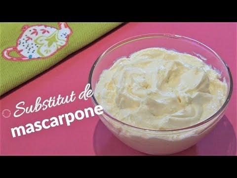 Fromage Mascarpone Substitut