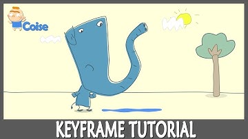 How to keyframe Elephant Jumps Over a Puddle - Keyframe  - Coise - Anime Studio - Moho tutorial
