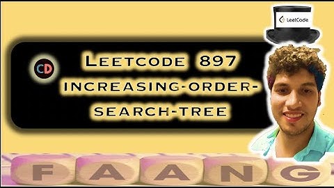 Increasing Order Search Tree | Leetcode 897 |  Binary Search Tree  🔥🔥 | Live coding session