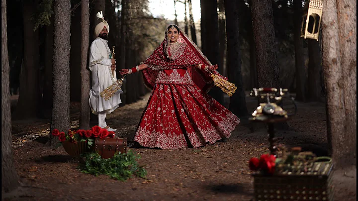 NDE Wedding Highlights ! Navjyot  & Sandeep ! 4k ! Calgary !  Singhandkaurphotography