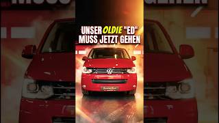 Unser Oldie „Ed“ muss jetzt gehen. #t5 #automobile #bulli #autoverkauf