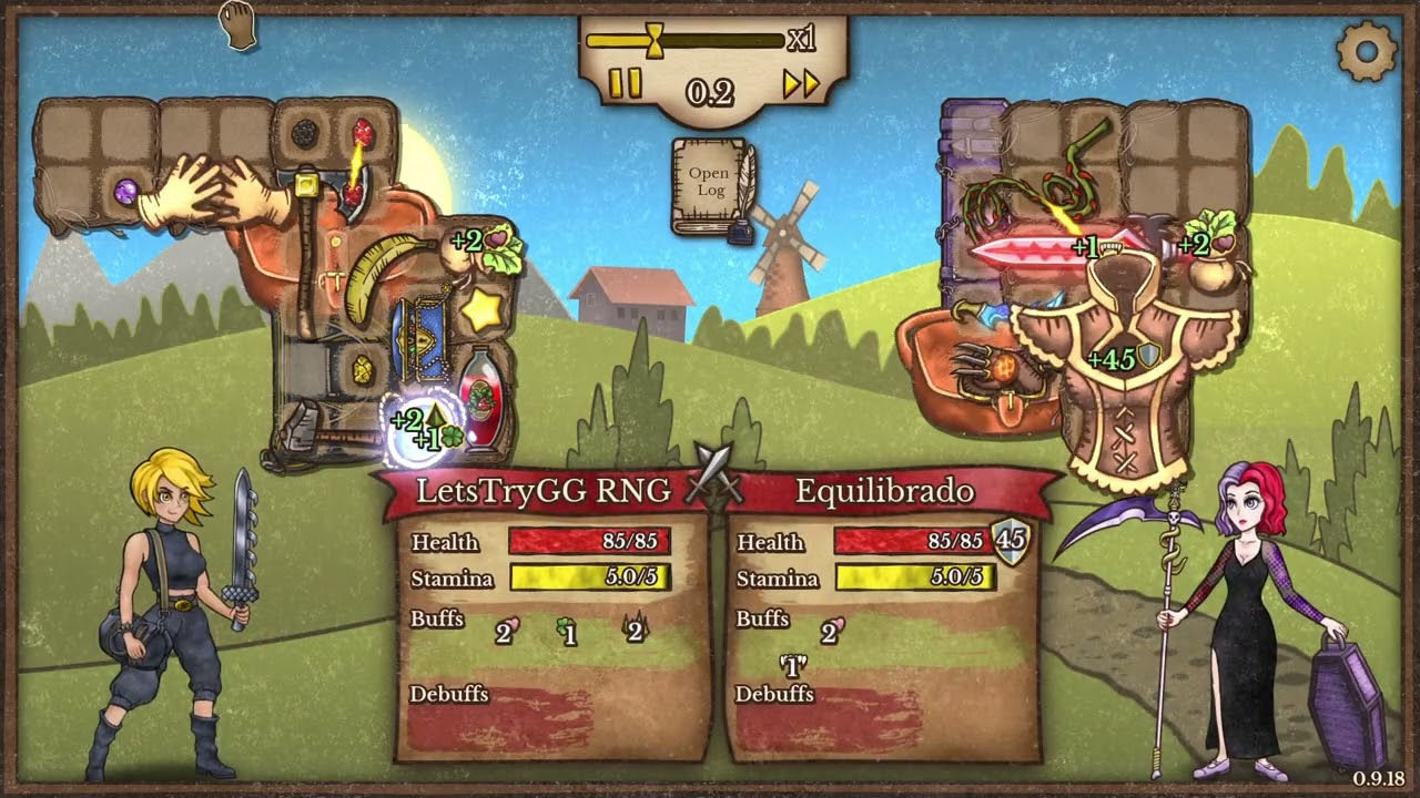 s3e32 Big Axe Tim Berserker: RNG Backpack Battles, Gold 65