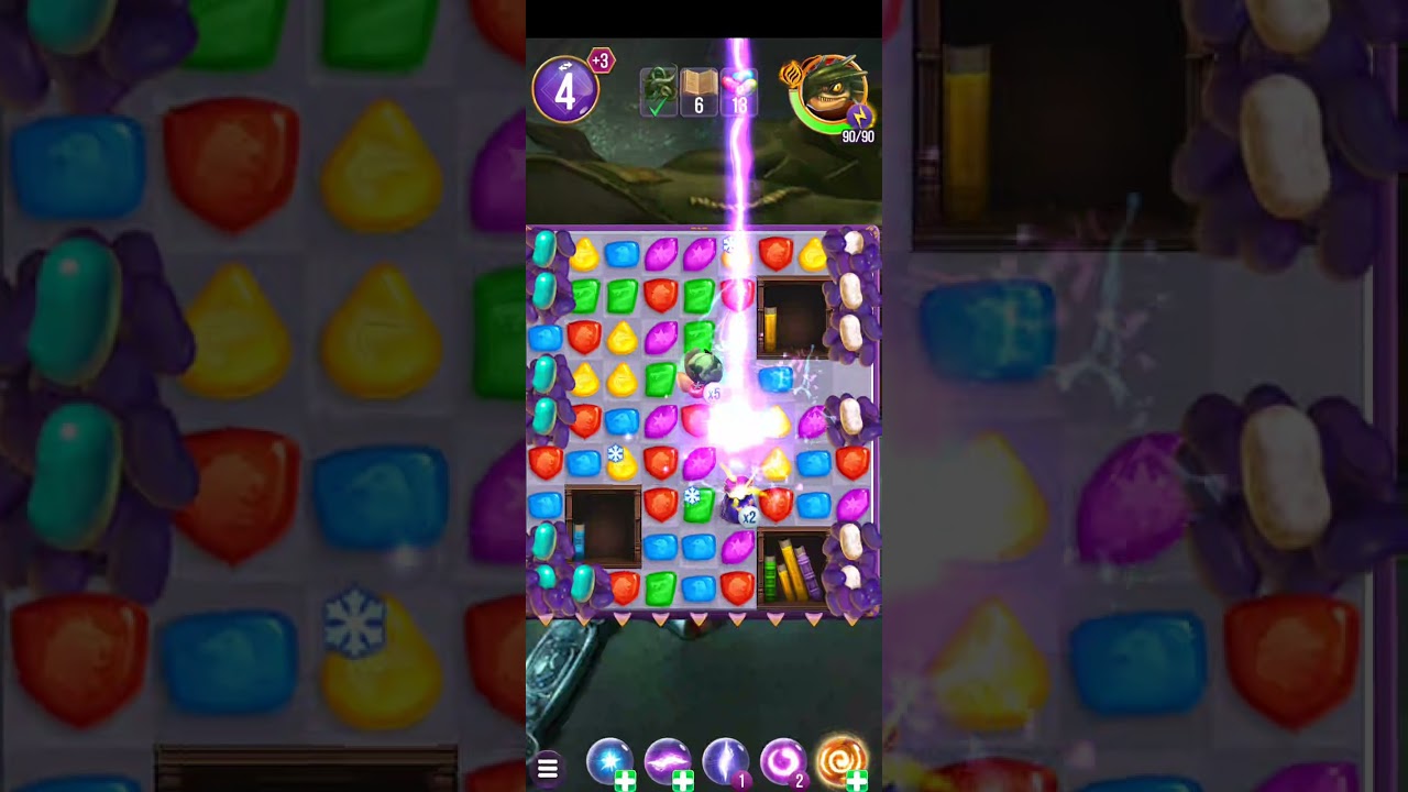 Harry Potter: Puzzles & Spells level 1885 no boosters