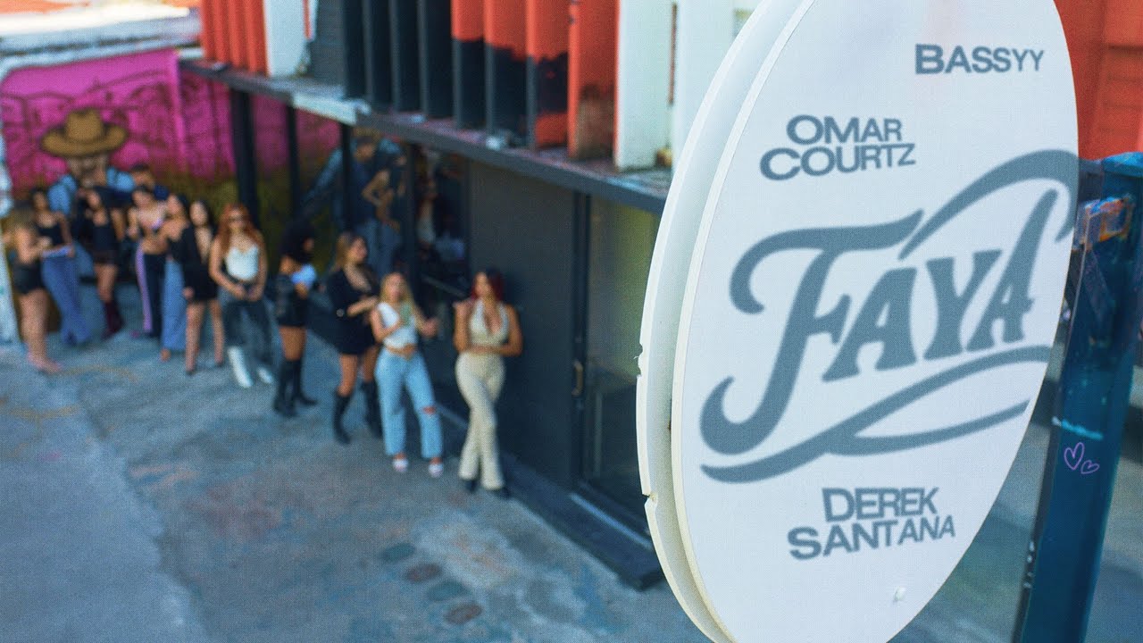 Bassy x Omar Courtz x Derek Santana - FAYA (Video Oficial)