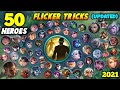 50 FLICKER TRICKS YOU NEED TO KNOW this 2021! - MOBILE LEGENDS