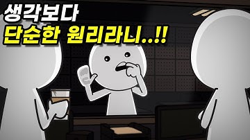 경찰 조사실의 한쪽은 거울, 한쪽은 유리인 거울은 무슨 원리일까?