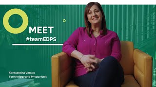 Meet #teamEDPS - Nantia from Technology and Privacy Unit