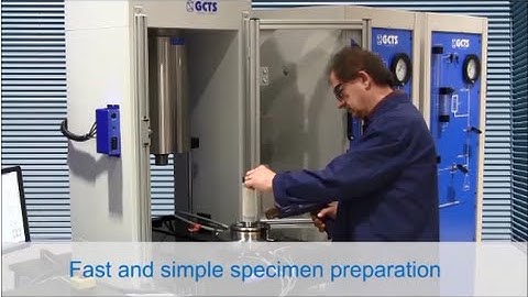 GCTS Rock Triaxial Video Demo