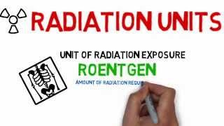Radiology tutorials: Units of Radiation (Medical Animated Tutorials) ~ Cooldude5757