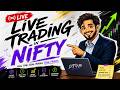NIFTY Live Trading Today 🔥 | Elliott Wave Analysis & Price Action | Intraday Strategy | DT4B Trader