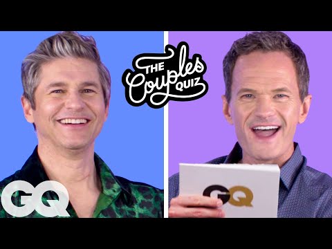 Neil Patrick Harris and David Burtka Take a Couples Quiz | GQ