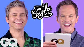 Neil Patrick Harris and David Burtka Take a Couples Quiz | GQ