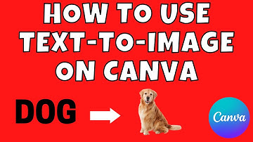 How To Use The Text-To-Image Feature In Canva | Canva Text-To-Image Tutorial (Canva Tutorial)