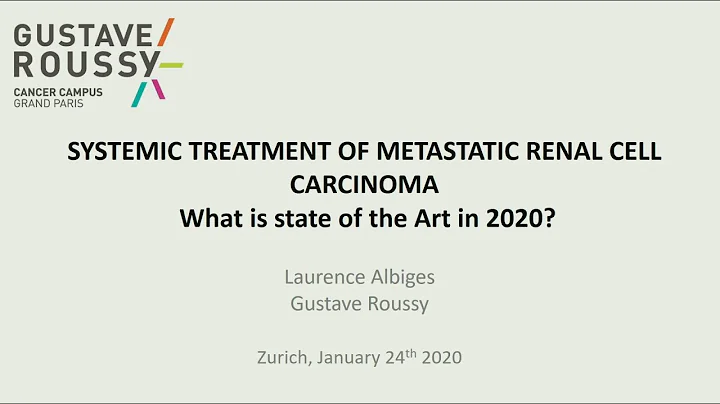 Systemic treatment of metastatic renal cell cancer...