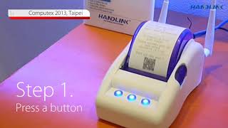 Handlink Wg 500P Demo On Generating Wifi Ticket For Internet Access