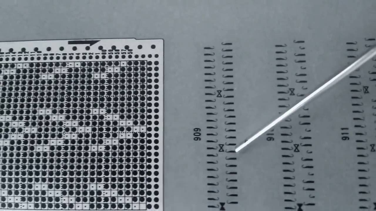 Cartela na frontura e suas variações (Explicação)! Trico a maquina
