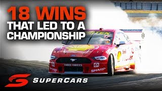 18 WINS that led Scott McLaughlin to back-to-back Championships | Supercars Championship 2019