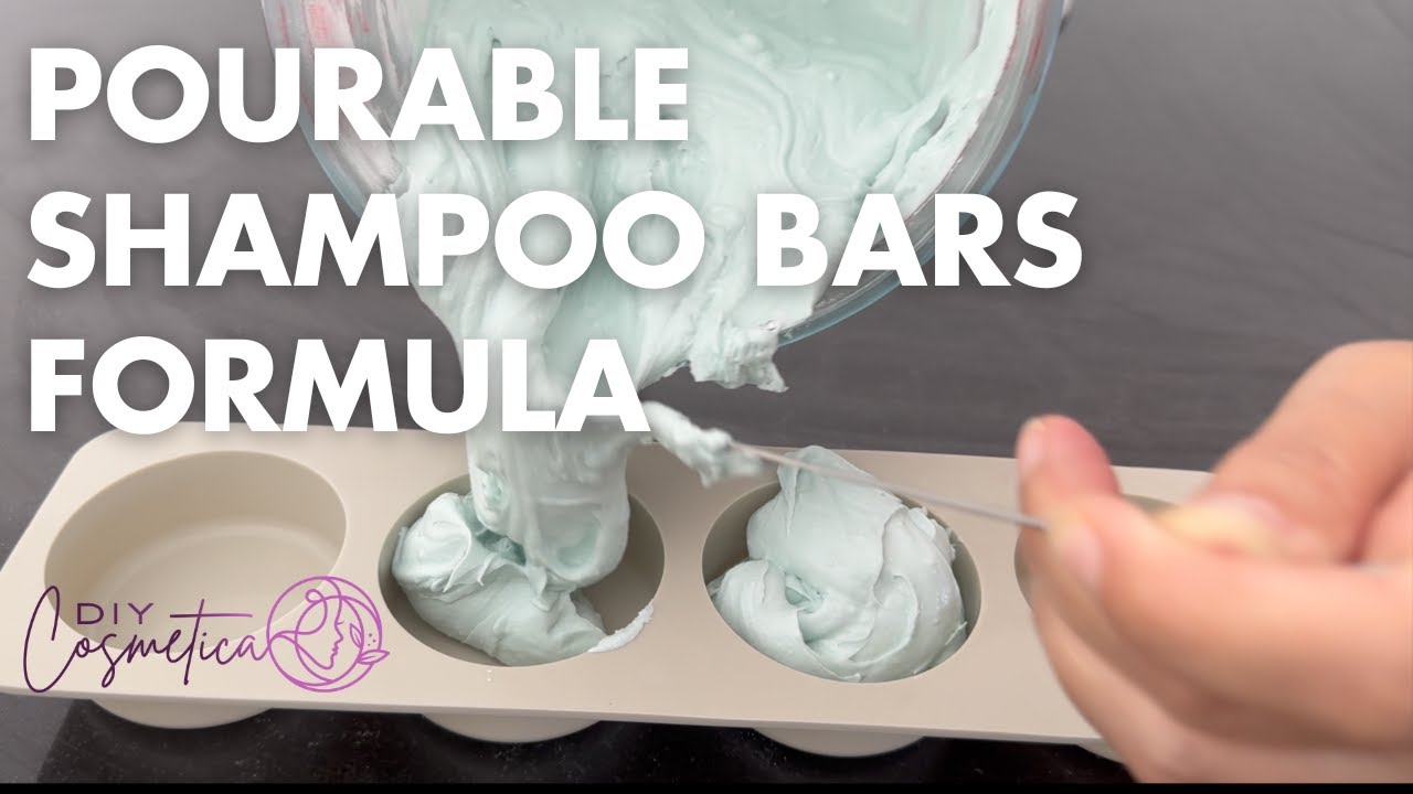 Super Easy DIY Melt and Pour Shampoo Bars You'll Love