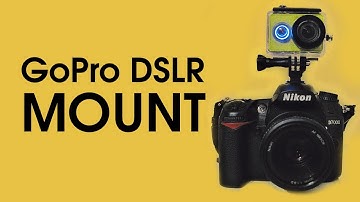 GoPro DSLR flash mount