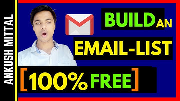 THE EASY WAY TO BUILD AN EMAIL LIST FAST! [100% FREE TRAFFIC]