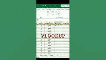 Excelproskills | How to get data using VLOOKUP function?  #shortsvideo #viralhug