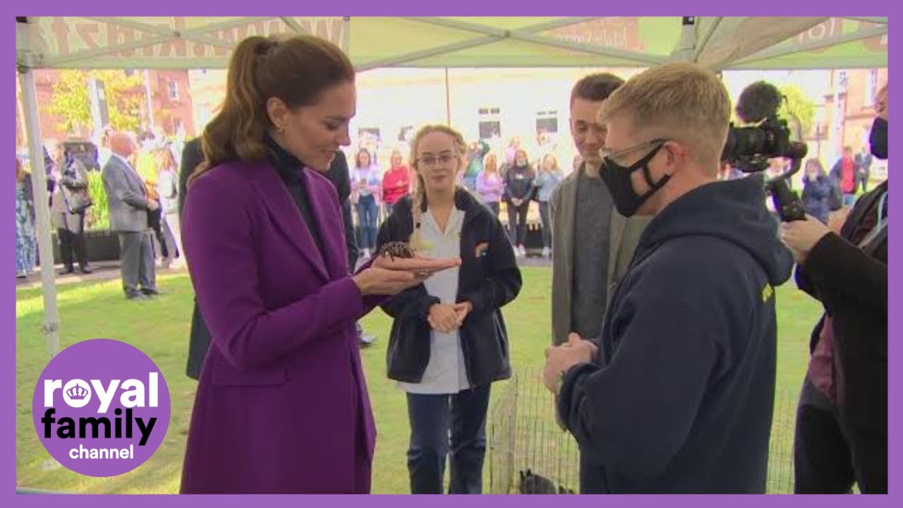 See Kate Middleton Hold a Tarantula Called Charlotte