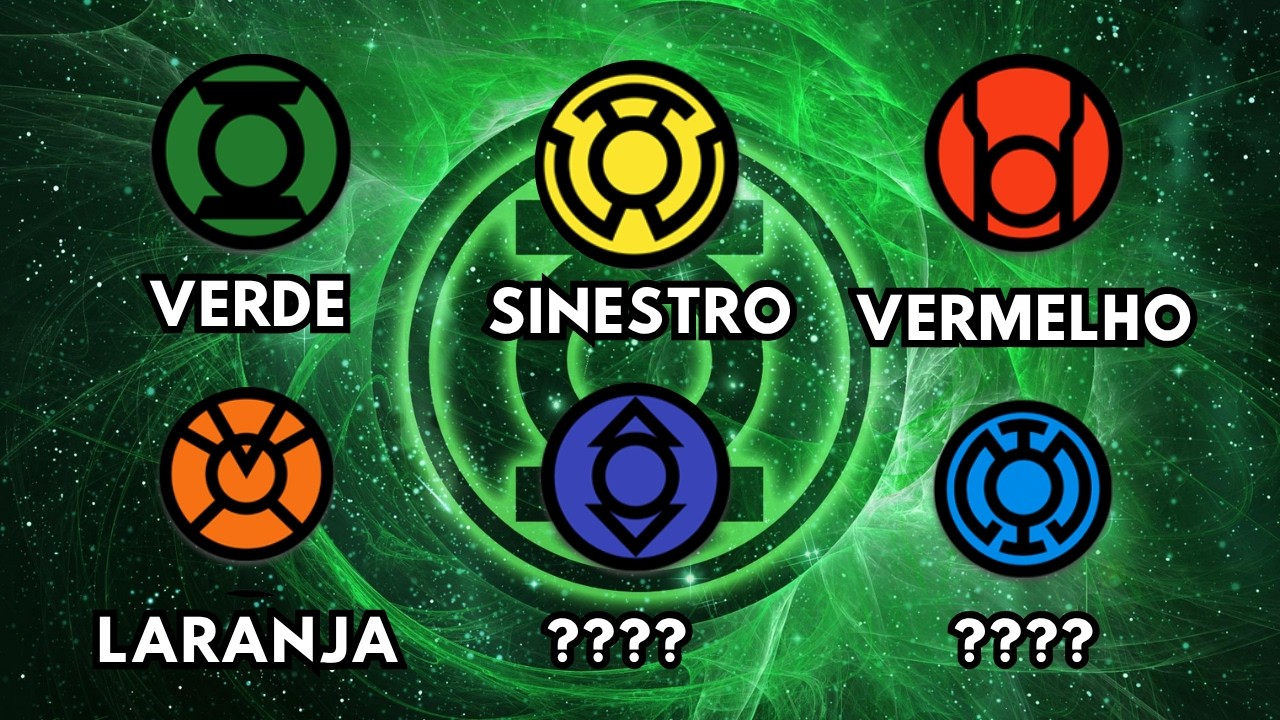 Todas as 9 Tropas de Lanternas da DC Explicadas em 12 minutos