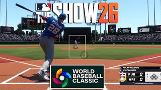 Jugué el WBC en MLB The Show 26 | Puerto Rico en el Hiram Bithorn