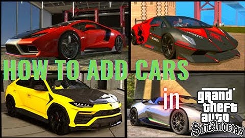 How to add cars in gta sa | dff only | gta sa | DUDE BOY #GAME #GTA #car