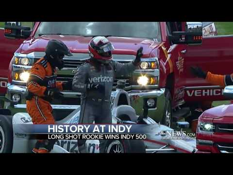Rookie Alexander Rossi